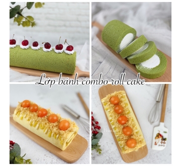 Lớp combo roll cakes