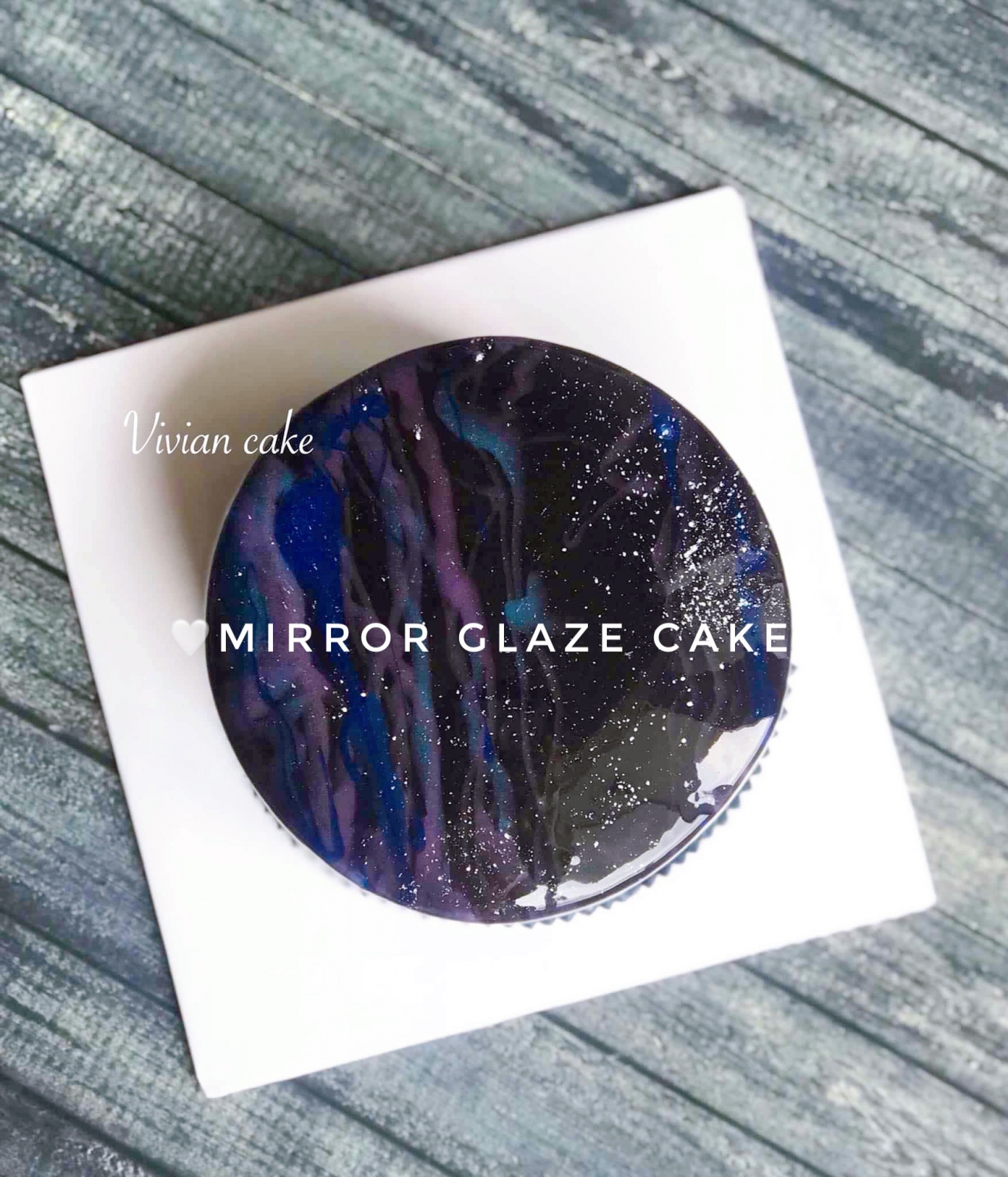 Lớp bánh kem Mirror Glaze